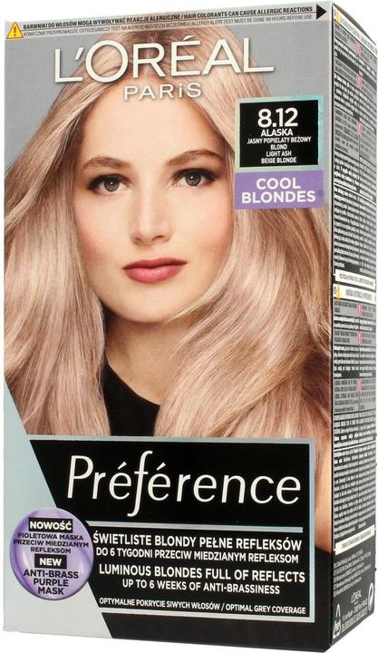 L'Oréal Paris Preference (8.12 Alaska)