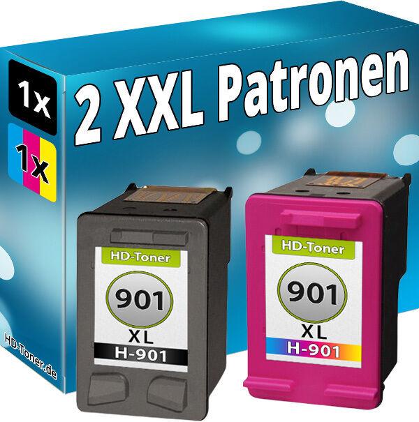 Immagine prodotto Druckfuxx SET 2x DRUCKER PATRONEN für HP 901 XL OFFICEJET J4580 J4600 J4624 J466