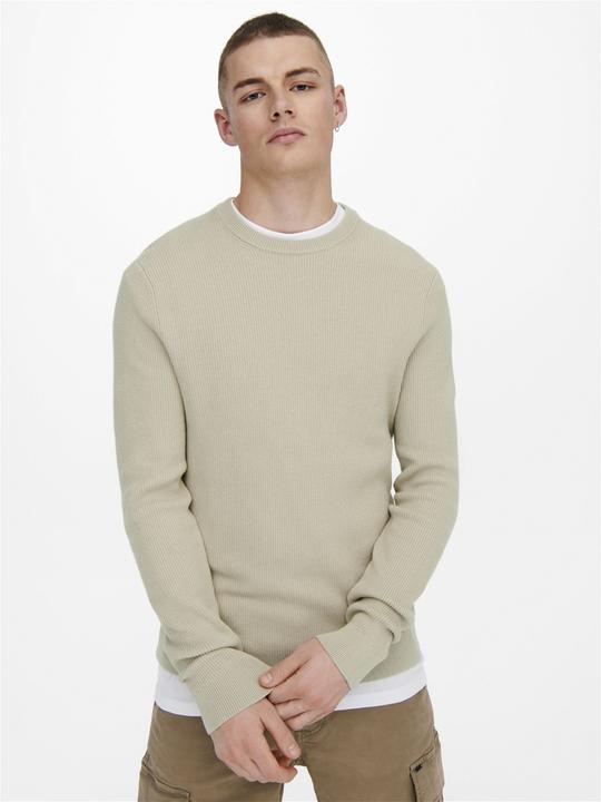 Produktbild Only & Sons Strukturstrick Strickpullover (S)