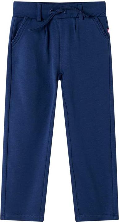 VidaXL Kinderhose mit Kordelzug Marineblau 104,Material: 95 (104)