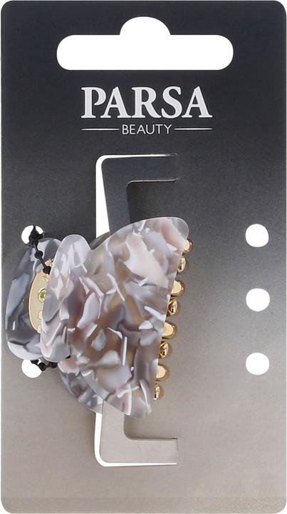 Parsa Beauty PARSA Haarklammer gemustert, silber - beige (1 Stk.)