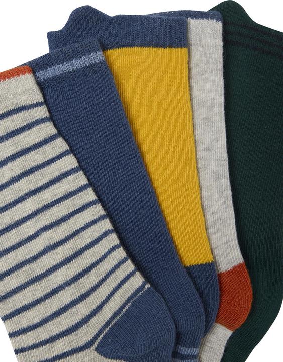 Produktbild Vertbaudet 5er-Pack Jungen Socken mit Monstern (5er Pack, 31, 34)