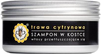 Actual product image Miodowa Mydlarnia Honey Soap Factory Lemon Grass Shampoo Bar 70g (Solid shampoo)