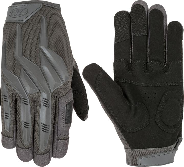 Highlander Raptor Glove Full Finger-Gy-Lrg (L)