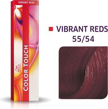 Image du produit Wella Color Touch 55/54 Vibrant Reds Intense Light Brown Mahogany Copper 60ml (54, 55)