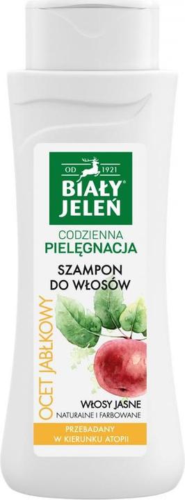 Immagine prodotto Biały Jeleń Cervo Bianco - Shampoo quotidiano per capelli leggeri alla mela 300Ml (300 ml, Shampoo liquido)