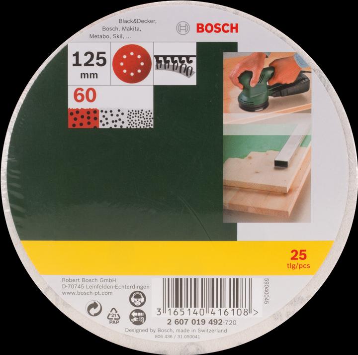 Image du produit Bosch Zubehör Jeu de feuilles de sable (60)