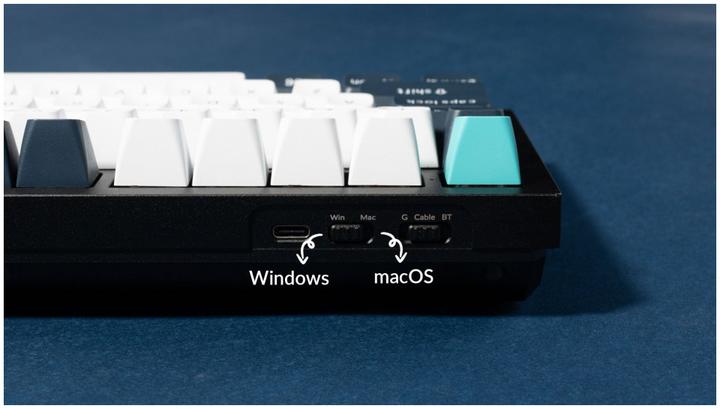 Actual product image Keychron Q6 Max QMK/VIA Wireless Custom Mechanical Keyboard,Fully Assembled Knob,Carbon Black, Gate (Cable, Wireless)