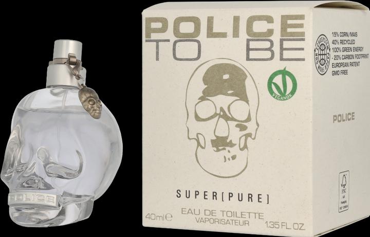 Actual product image Police To Be Superpure EdT (Eau de toilette, 40 ml)