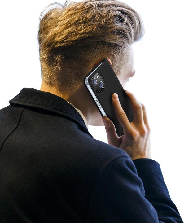 Image du produit Dux Ducis Étui portefeuille Skin Pro pour iPhone 15 - Noir (Apple iPhone 15)