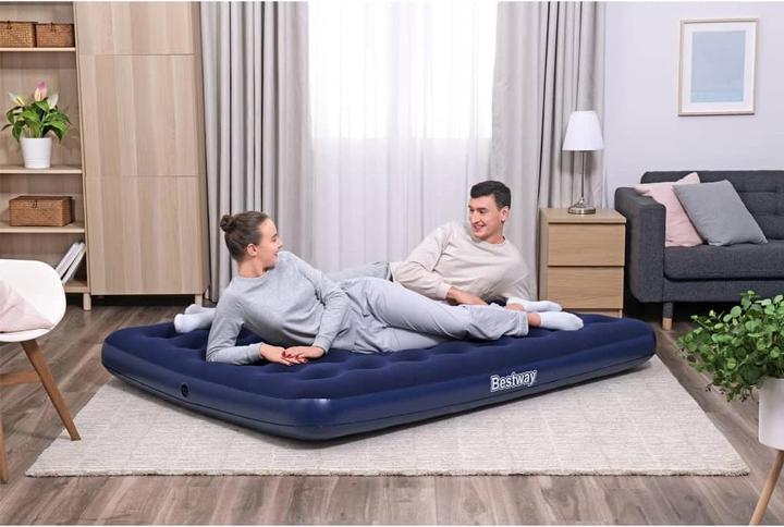 Produktbild Bestway Luftbett Flocked (150 x 200 cm)
