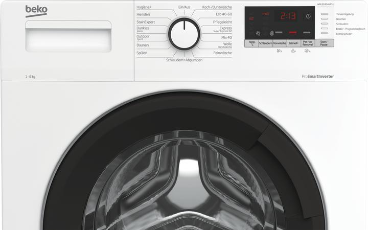 Actual product image Beko WML 81434 NPS 1 (8 kg, Right)