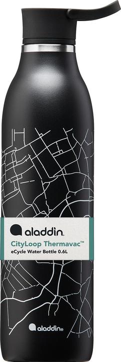 Actual product image Aladdin CityLoop Thermavac eCycle Drink Bottle 0.6L Black City Print (0.60 l)