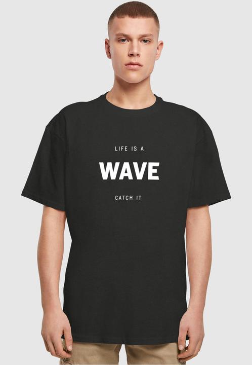Actual product image Merchcode Summer - Life is a wave Heavy Oversize Tee - 116553 (XL)