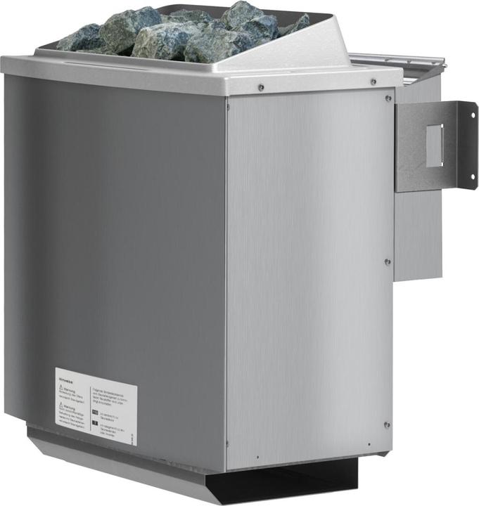 Actual product image Karibu Sauna Sodin front entry, wreath (4.5 KW Bio external control)