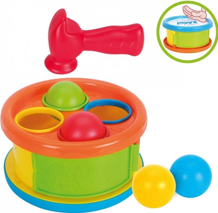 Actual product image Askato Drum - dodgeball with balls