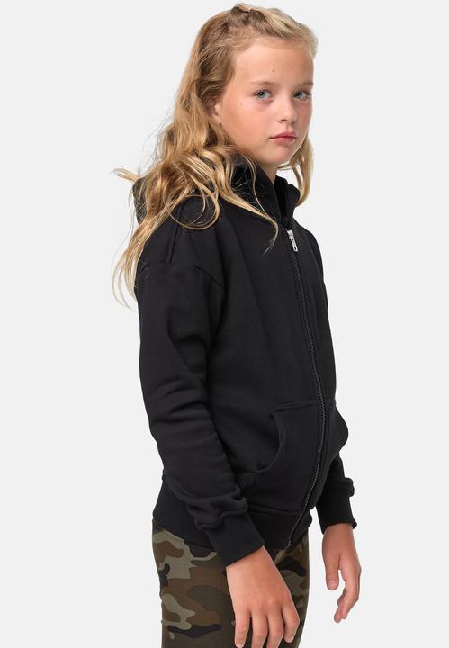 Actual product image Urban Classics Girls Organic Terry Zip Hoody - 17208 (158)
