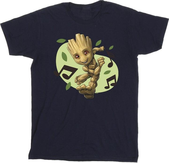 Guardians Of The Galaxy Groot Musical Notes TShirt