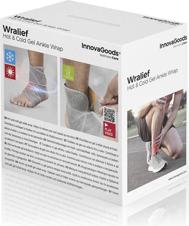 Image du produit InnovaGoods Chevillère en gel avec effet froid et chaud