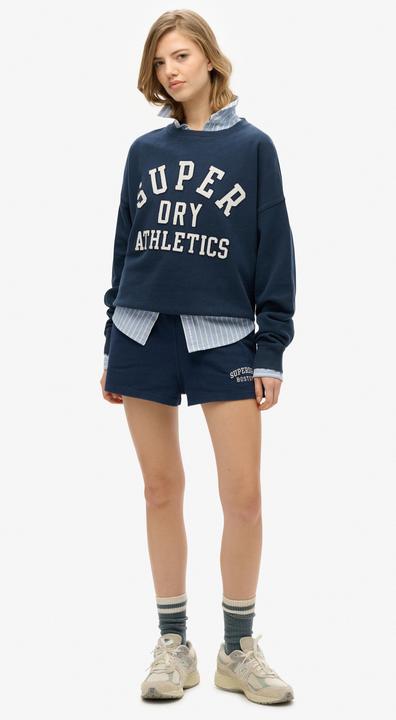 Actual product image Superdry Ath Ess Relaxed Applique Crew (8)