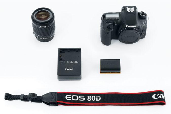 Image du produit Canon EOS 80D Kit - (EU) (18 - 55 mm, 24.20 Mpx, APS-C / DX)