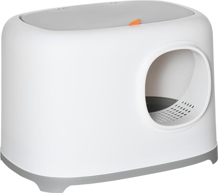 Produktbild PawHut Katzentoilette mit kompaktem Design (Katzenklo geschlossen)