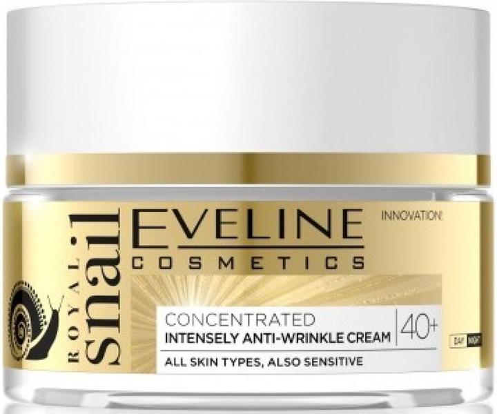 Produktbild Eveline Cosmetics - Royal Snail Intensely Anti-Wrinkle Day And Night Cream 40+ - Day And Night Cream (50 ml)