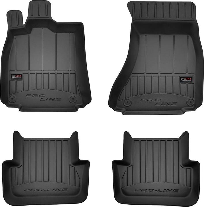 Actual product image Frogum RUBBER FLOOR MATS F 3D AUDI A4 B8 2008-2015 3D407114