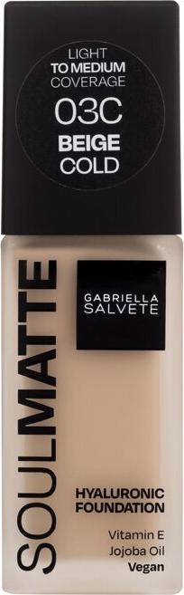 Actual product image Gabriella Salvete Soulmatte Hyaluronic Foundation (03C Beige Cold)