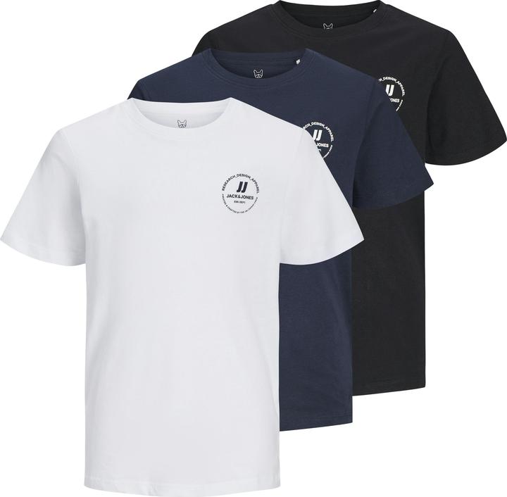 Actual product image Jack & Jones Jjeswift Tee Ss Noos 3pk Mp Jnr (140)