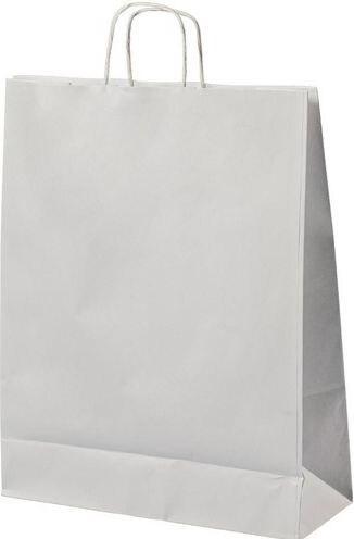 Produktbild Mailmedia Papier-Tragetasche mit Kordel 15.7 Liter weiss Masse B 320 x T 120 H 410 mm (200 Stück)
