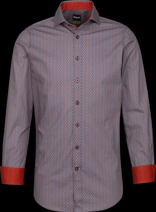 Kauf London New Kent Langarm slim fit mit Kontrast