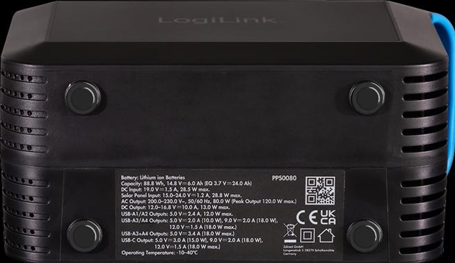 Produktbild LogiLink Mobiles Ladegerät (120 Wh, 1.04 kg)
