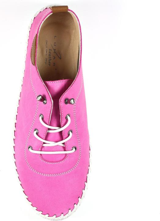 Produktbild Lunar Leinenschuhe St Ives Leder (37)