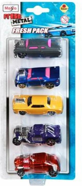 Actual product image Maisto Toys - Fresh Metal set of 5 model cars (assorted - 1 pack)