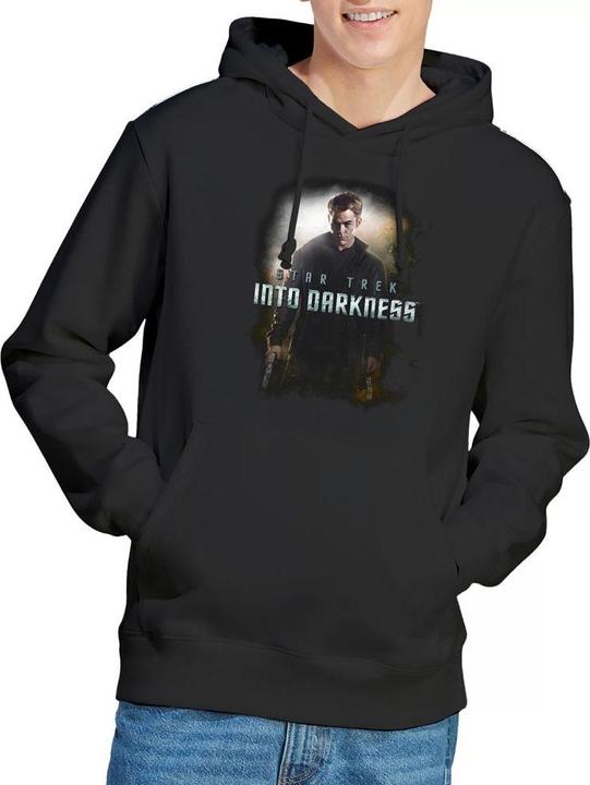 Immagine prodotto Star Trek: Into Darkness Darkness Felpa con Cappuccio Capitano Kirk Uomo (XXL)