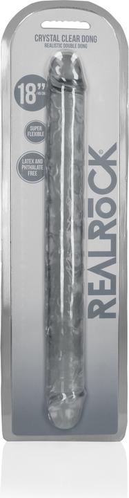 Actual product image RealRock Realistic Double Dong - 18" / 45 cm