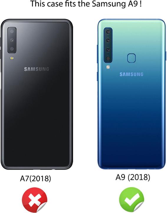 Produktbild Nalia Glitter Handyhülle (Samsung Galaxy A9 (2018))