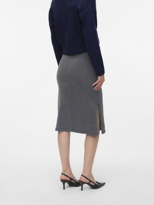 Image du produit Mamalicious Hohe Taille Langer Rock Jeansrock (XL)