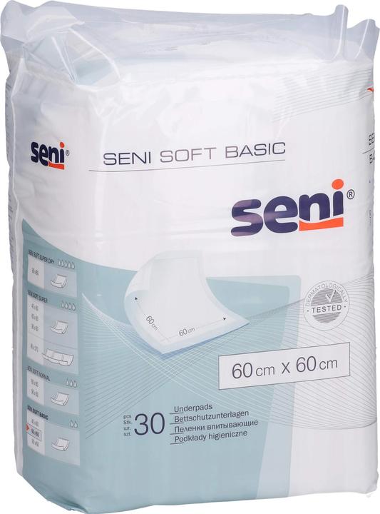 Seni Soft Basic Krankenunterlagen undurchlässig (30 x)