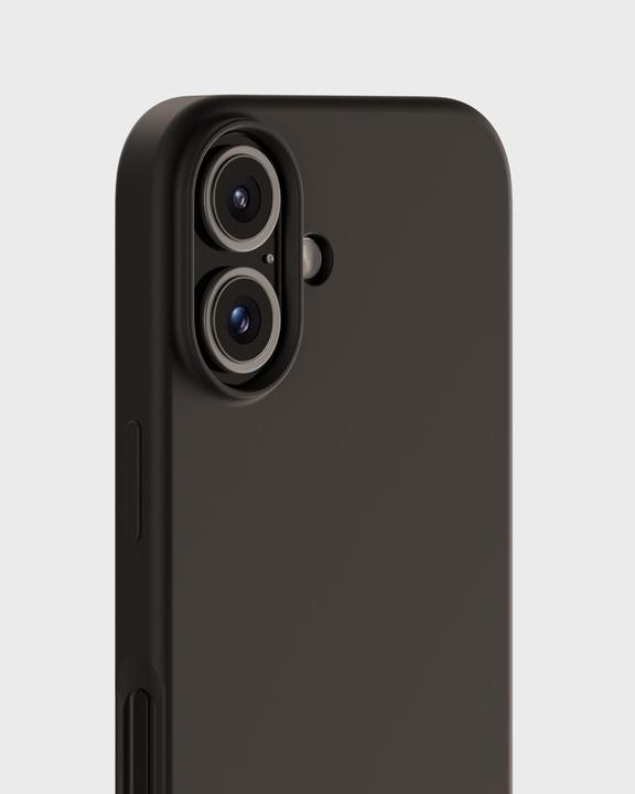 Actual product image Holdit Silicone Case iPhone 16 Black (Apple iPhone 16)
