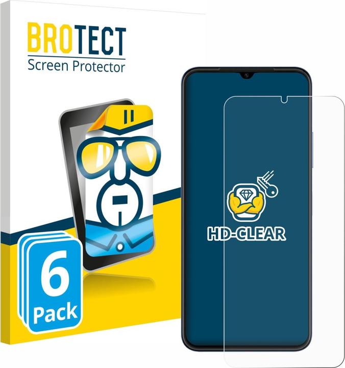 Actual product image BROTECT Screen Protector Clear (6 Piece, Huawei Nova Y61)