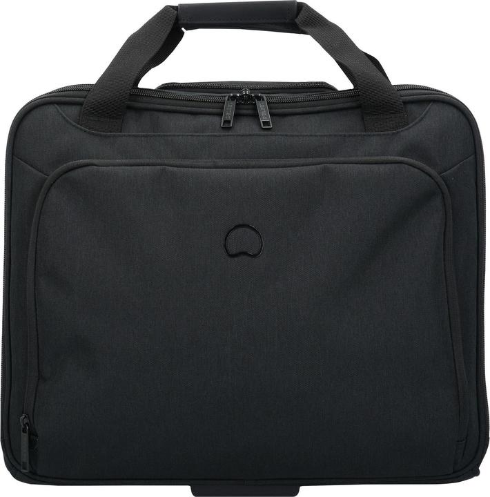 Delsey Esplanade 15,6" -lentolaukku, musta (20 l, Handgepäck (bis 50l))