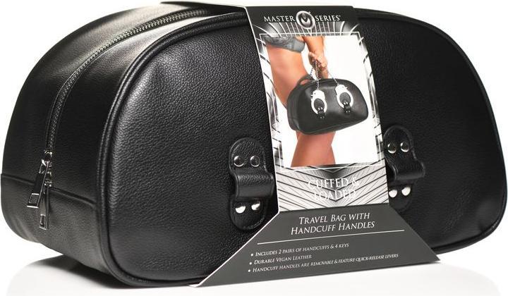 Actual product image Master Series Cuffed Travel Bag with Handcuff Handles