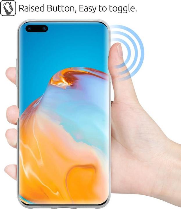 Produktbild Crong Crystal Slim Cover - Huawei P40 Pro Hülle (Transparent) (Huawei P40 Pro+)