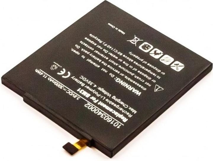 Actual product image AGI 59772 - Battery - Xiaomi - Black - Lithium Polymer (LiPo) - 3000 mAh - 3.8 V