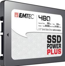 Productafbeelding Emtec X150 Power Plus SATA III /s, TRIM, SMART (480 GB, 2.5")