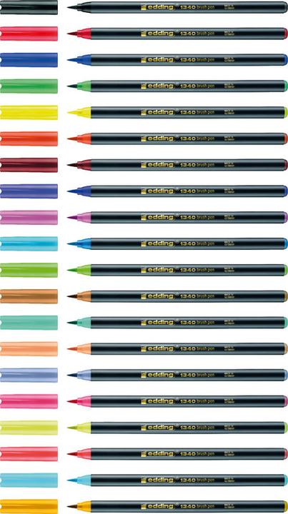 Produktbild Edding Brushpen 1340 (Orange, 1 x)