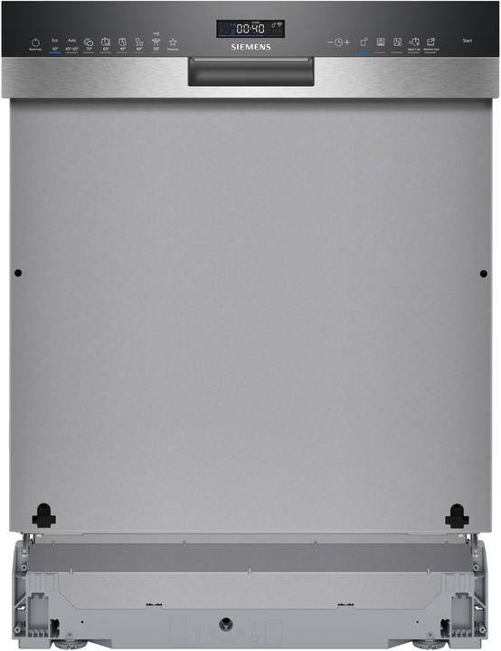 Produktbild Siemens iQ500, Teilintegrierter Geschirrspüler, 60 cm, Gebürsteter Stahl, SN55ES12CE