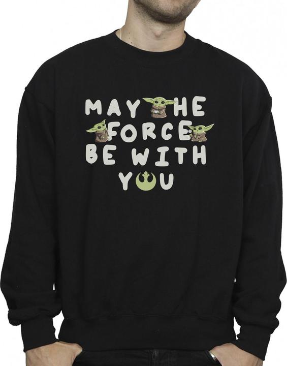 Produktbild Star Wars The Mandalorian Grogu May The Force Be With You Sweatshirt (XXL)